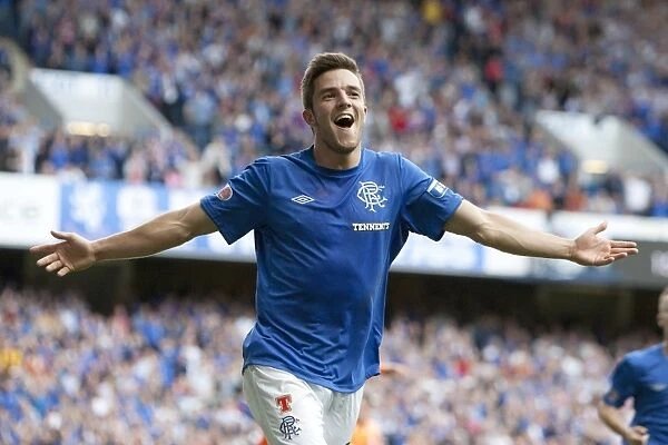 Rangers Andy Little Scores Brace: 5-1 Irn-Bru Third Division Victory over East Stirlingshire at Ibrox Stadium