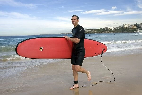 Rangers Andy Webster Rides the Waves: An Exclusive Surfing Moment at Sydney Festival of Football 2010