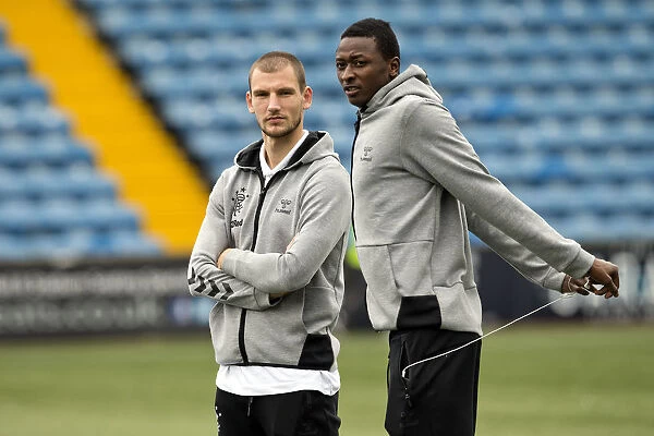 Rangers Barisic and Sadiq Arrive at Rugby Park for Betfred Cup Showdown