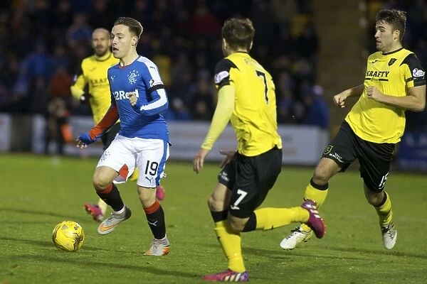 Rangers Barrie McKay in Action: Championship Showdown at Tony Macaroni Arena