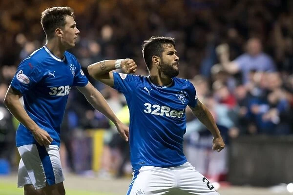 Rangers: Candeias and Jack's Euphoric Moment - Betfred Cup Quarterfinal Goal Celebration vs. Partick Thistle