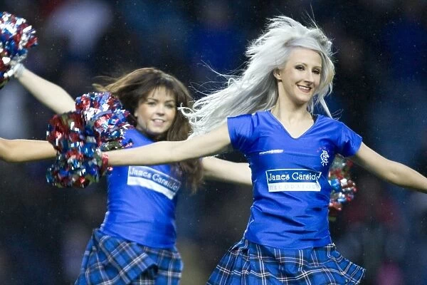 Rangers Cheerleaders: Triumphant 3-0 Victory over Motherwell in the Scottish Premier League at Ibrox Stadium