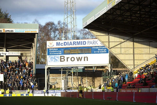 Rangers Clinch Scottish Premiership Victory over St. Johnstone at McDiarmid Park: 2003 Scottish Cup Champions Celebrate