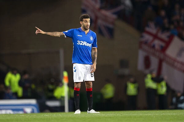 Rangers Connor Goldson in Betfred Cup Semi-Final Clash against Aberdeen at Hampden Park