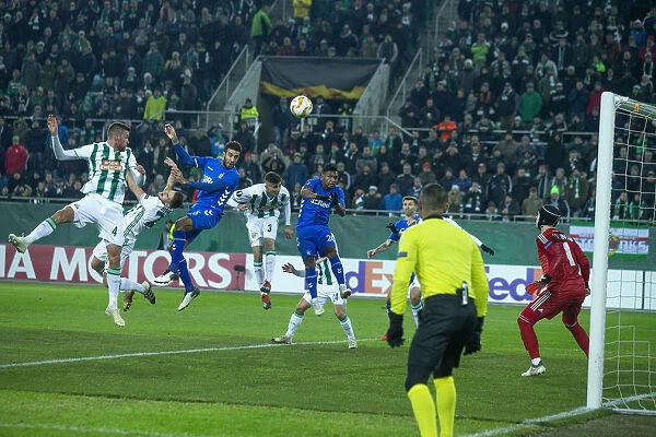 Rangers Connor Goldson: Dramatic Last-Second Header Off the Crossbar vs. Rapid Vienna in Europa League