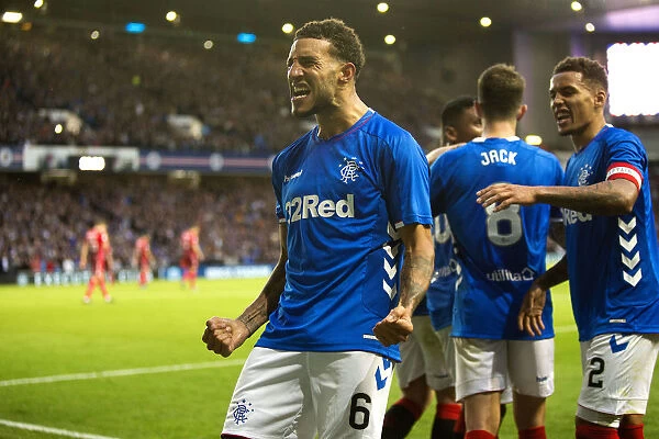 Rangers Connor Goldson Scores Stunning Europa League Goal at Ibrox