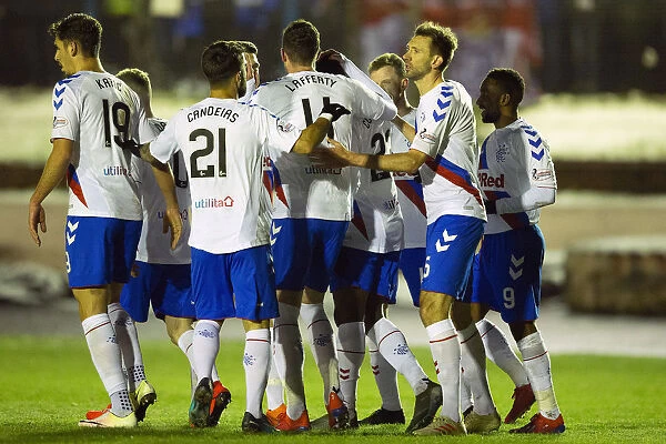Rangers Coulibaly Scores the Goal: Cowdenbeath vs Rangers - Scottish Cup Fourth Round