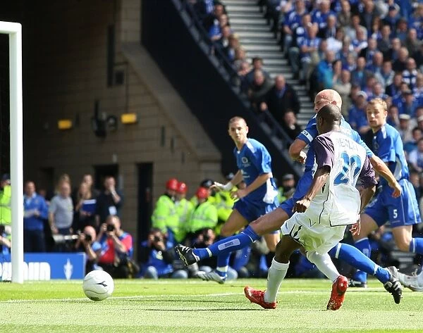 Rangers DaMarcus Beasley Scores the Decisive Goal in the Scottish Cup Final Victory over Queen of the South (2008)