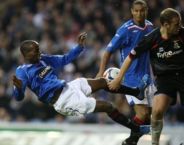 Rangers DaMarcus Beasley Scores the Second Goal Against Inverness Caledonian Thistle at Ibrox (2-0)