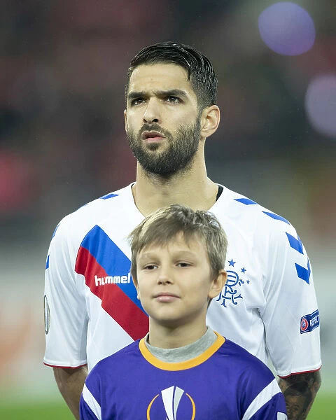 Rangers Daniel Candeias in Action against Spartak Moscow in UEFA Europa League Group G at Otkritie Arena