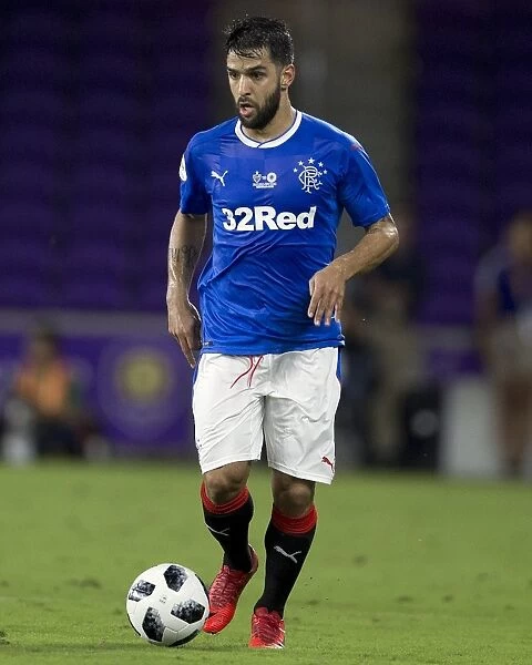 Rangers Daniel Candeias Shines in Florida Cup: Scottish Cup Champions in Action Against Clube Atletico Mineiro