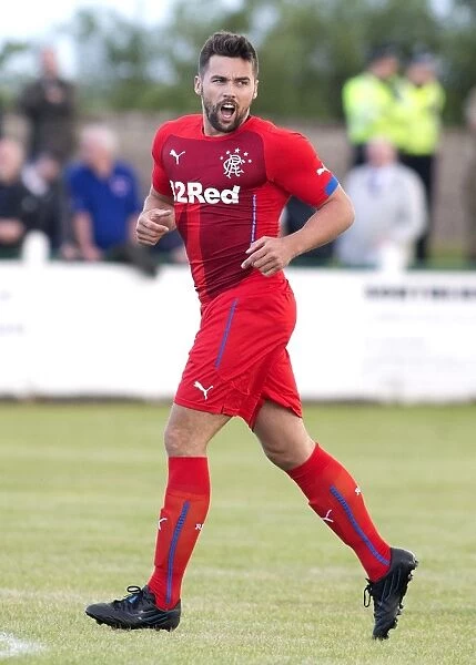 Rangers Darren McGregor Faces Off Against Buckie Thistle in Pre-Season Action: A Flashback to Scottish Cup Victory (2003)