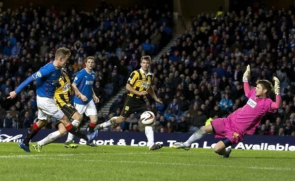 Rangers Dean Shiels Scores Brace: Scottish Cup Victory over East Fife at Ibrox Stadium (2003)