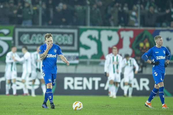 Rangers Disappointment: Rapid Vienna Scores in Europa League Clash at Allianz Stadion (Scott Arfield, Ross McCrorie React)