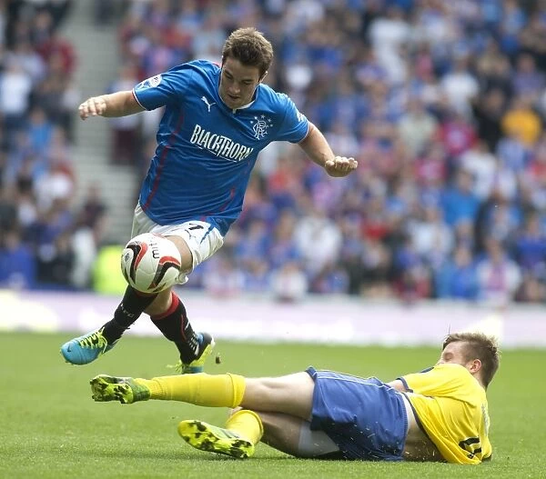 Rangers Dominance: Andy Little Scores in Historic 8-0 Victory over Stenhousemuir