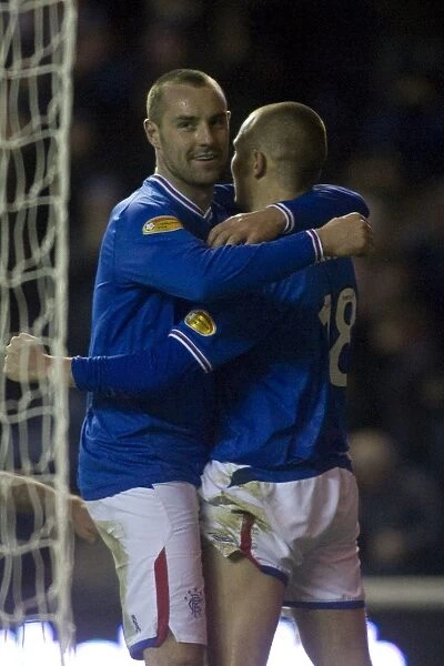 Rangers Double Delight: Miller and Boyd Celebrate Six-Goal Blitz Over Motherwell at Ibrox