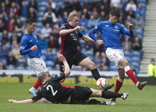 Rangers Emilson Cribari Soars Over Clyde: A Majestic Moment at Ibrox (2-0)