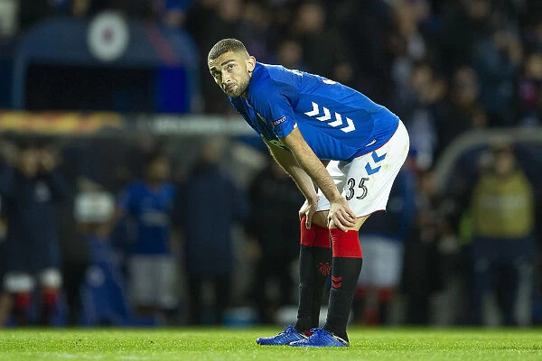 Rangers Eros Grezda: Disappointment After Late Miss vs. Spartak Moscow in Europa League at Ibrox Stadium