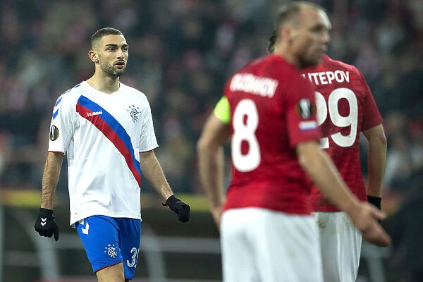 Rangers Eros Grezda Faces Off Against Spartak Moscow in Europa League Group G