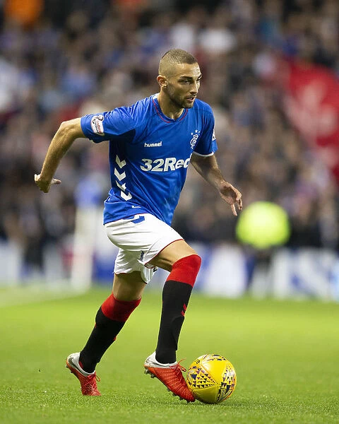 Rangers Eros Grezda Shines in Betfred Cup Quarter-Final Against Ayr United at Ibrox Stadium - Scottish Cup Champions 2003