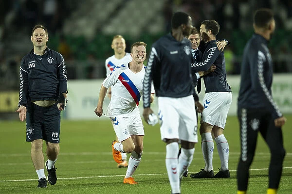 Rangers Europa League Glory: Andy Halliday's Euphoric Moment at Neftyanik Stadium vs FC Ufa