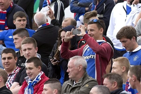 Rangers Fans Battle: Forfar Athletic 2-1 Rangers - League Cup Round One