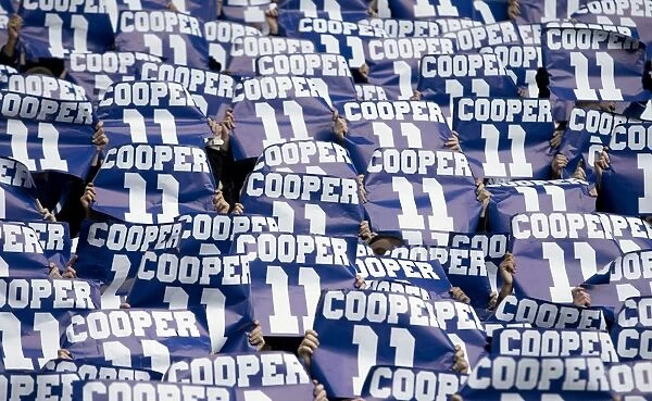 Rangers Fans Honor Davie Cooper: A Memoriam Moment at Ibrox Stadium (Scottish Cup Victory 2003)