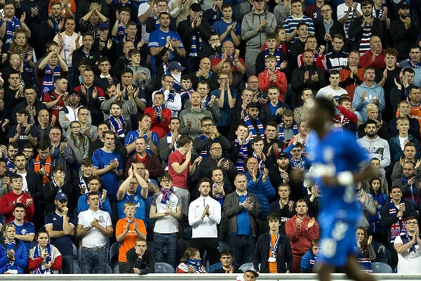 Rangers Fans Honour Ovie Ejaria with Applause during Substitution at Ibrox
