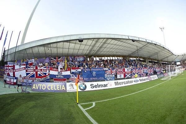 Rangers Fans Roar at Maribor: 2003 Scottish Cup Champions Unleash Passion in Europa League Qualifier
