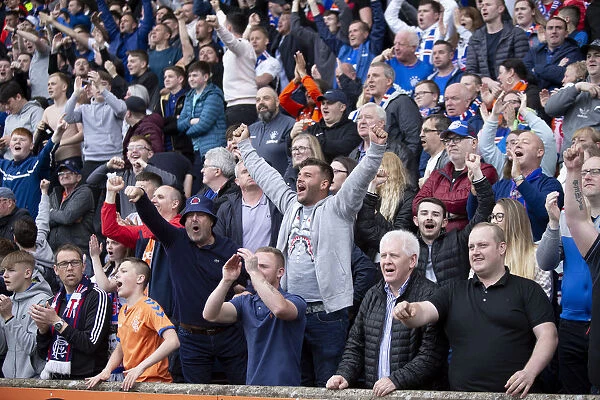 Rangers Fans Roar at Rugby Park: Kilmarnock vs Rangers, Scottish Premiership