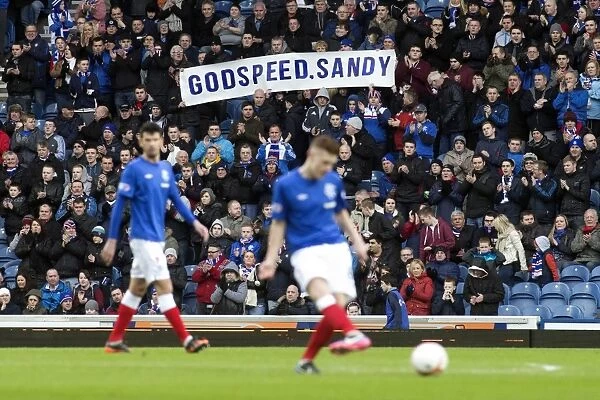 Rangers Fans United: Honoring Sandy Jardine at Ibrox Stadium (1-1 vs Montrose)
