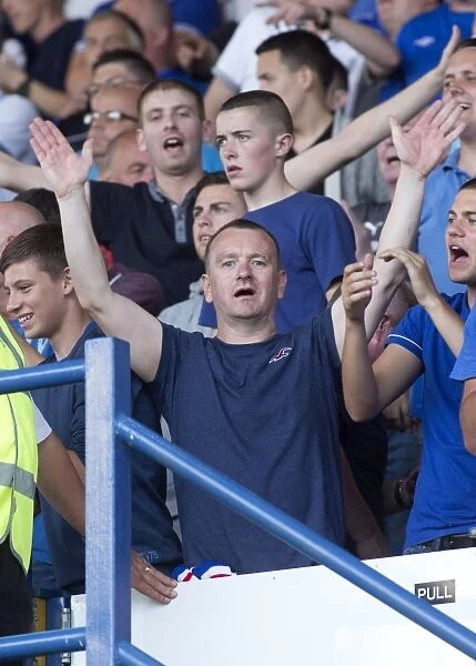 Rangers Fans United: A Sea of Hope Amidst 1-0 Deficit at Hillsborough