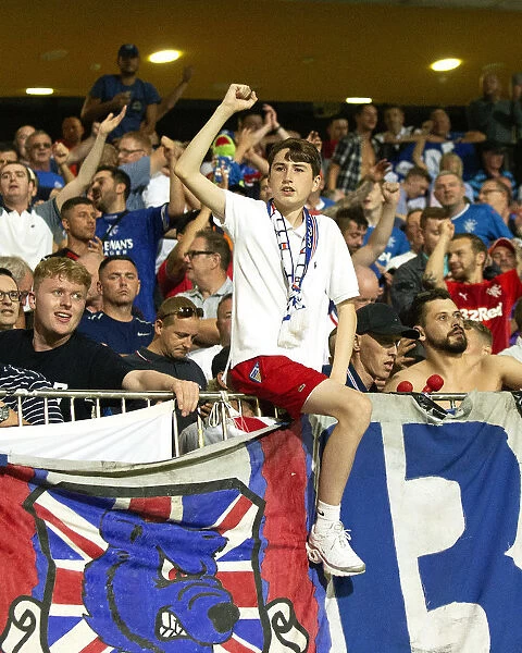 Rangers Fans Unyielding Roar: Europa League Qualifier vs. NK Maribor (Scottish Cup Champions 2003)