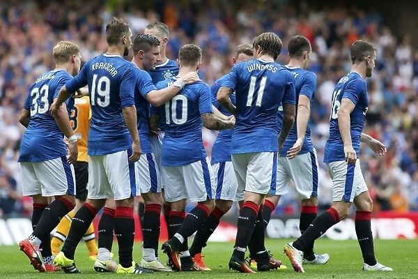 Rangers FC: Barrie McKay's Thrilling Goal Celebration with Team Mates - Betfred Cup Win