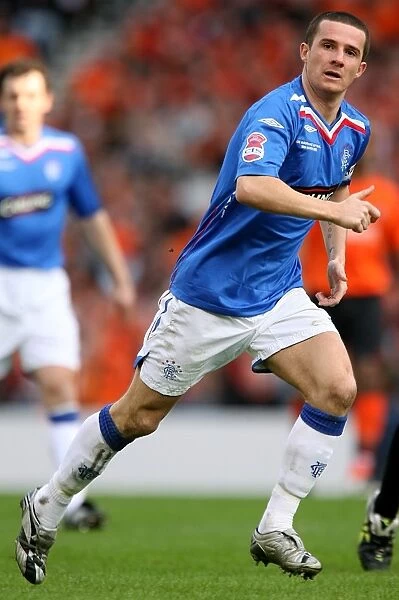 Rangers FC: Barry Ferguson Celebrates CIS Insurance Cup Victory over Dundee United (2008)