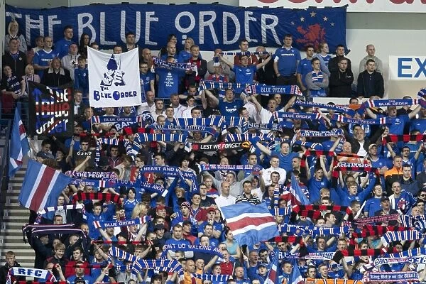 Rangers FC: Blue Order Fans Celebrate 4-0 Scottish League Cup Victory at Ibrox Stadium