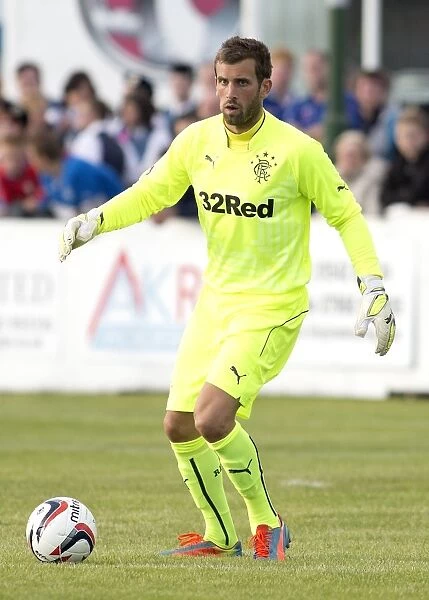 Rangers FC: Cammy Bell in Pre-Season Action at Buckie Thistle's Victoria Park