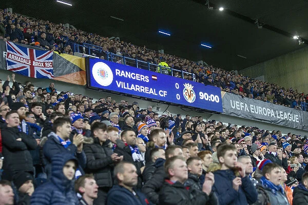 Rangers FC Celebrate Europa League Victory: Fans Unite at Ibrox Stadium
