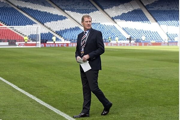 Rangers FC Chairman Dave King Inspects Hampden Park Ahead of Scottish Cup Semi-Final