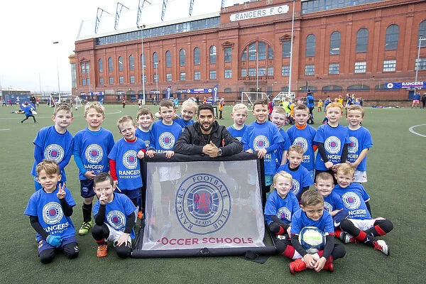 Rangers FC: Daniel Candeias Engages Young Talents at Ibrox Soccer School