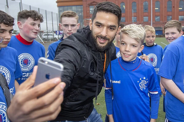 Rangers FC: Daniel Candeias Inspires Future Generations at Ibrox Soccer School