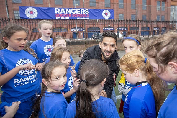 Rangers FC: Daniel Candeias Inspires Young Talents at Ibrox Soccer School