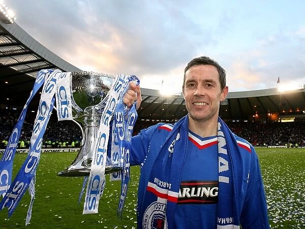 Rangers FC: David Weir Lifts the CIS Insurance Cup in Triumph over Dundee United (2008)