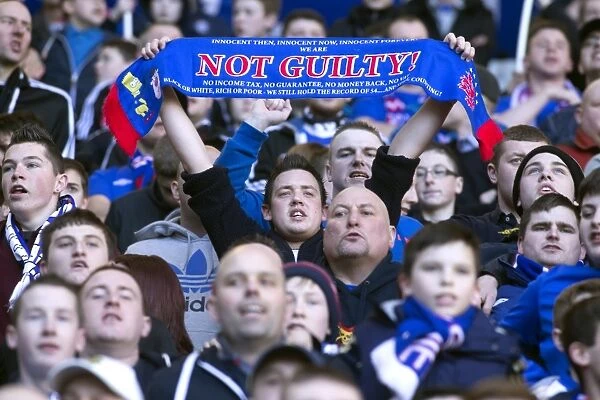 Rangers FC: Ecstatic Fans Celebrate 3-1 Victory Over East Stirlingshire at Ibrox Stadium