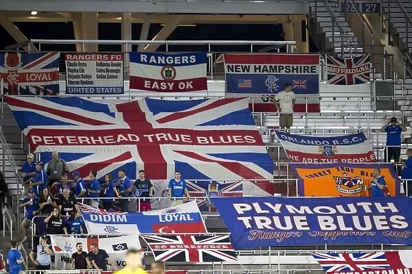 Rangers FC Fans Roar: Clash with Clube Atletico Mineiro at the Florida Cup