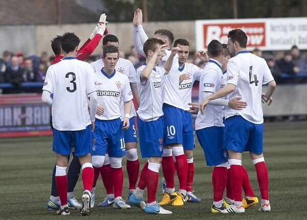 Rangers FC: Gearing Up for Kick-off in Montrose's Irn-Bru Scottish Third Division Match