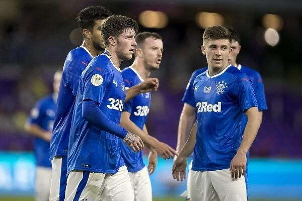 Rangers FC: Josh Windass's Thrilling Goal Celebration with Team Mates vs. Clube Atletico Mineiro - The Florida Cup
