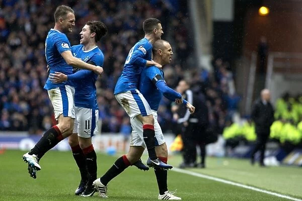 Rangers FC: Kenny Miller's Epic Goal Celebration - Scottish Cup Victory at Ibrox Stadium (2003)