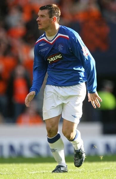 Rangers FC: Lee McCulloch Celebrates CIS League Cup Victory (2008)