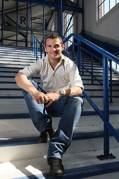 Rangers FC: Lee McCulloch at Ibrox - UEFA Cup Final Media Day